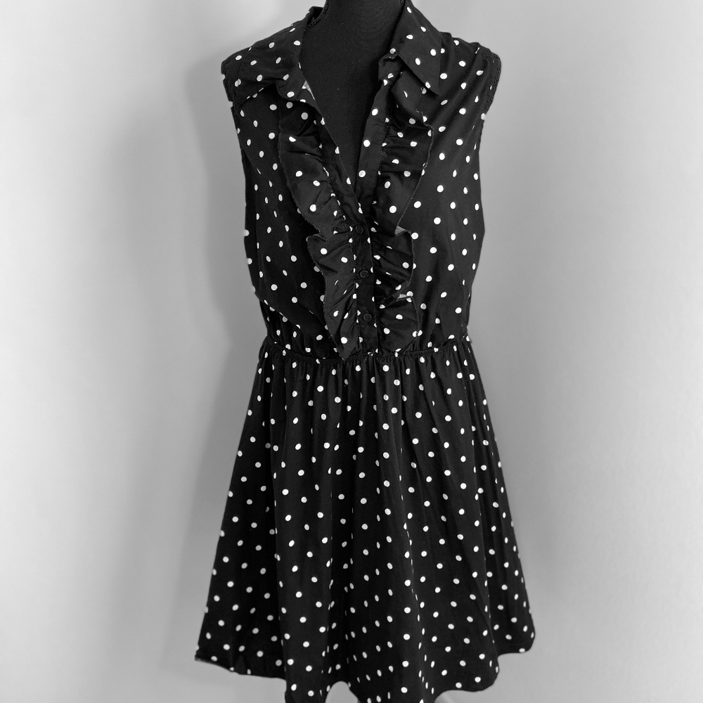 Plus Poka dot Dress